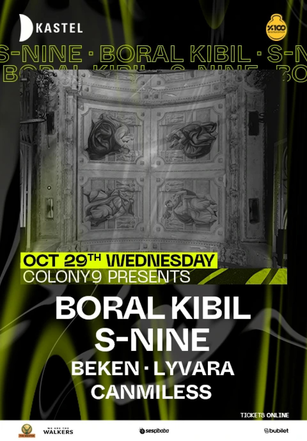 KASTEL | COLONY 9 PRESENTS: BORAL KIBIL B2B S-NINE