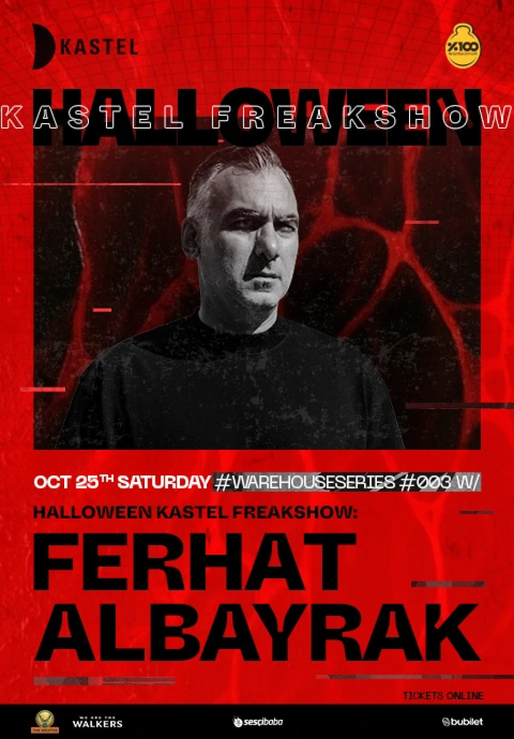Kastel HALLOWEEN FREAKSHOW: Ferhat Albayrak #WAREHOUSESERIES003