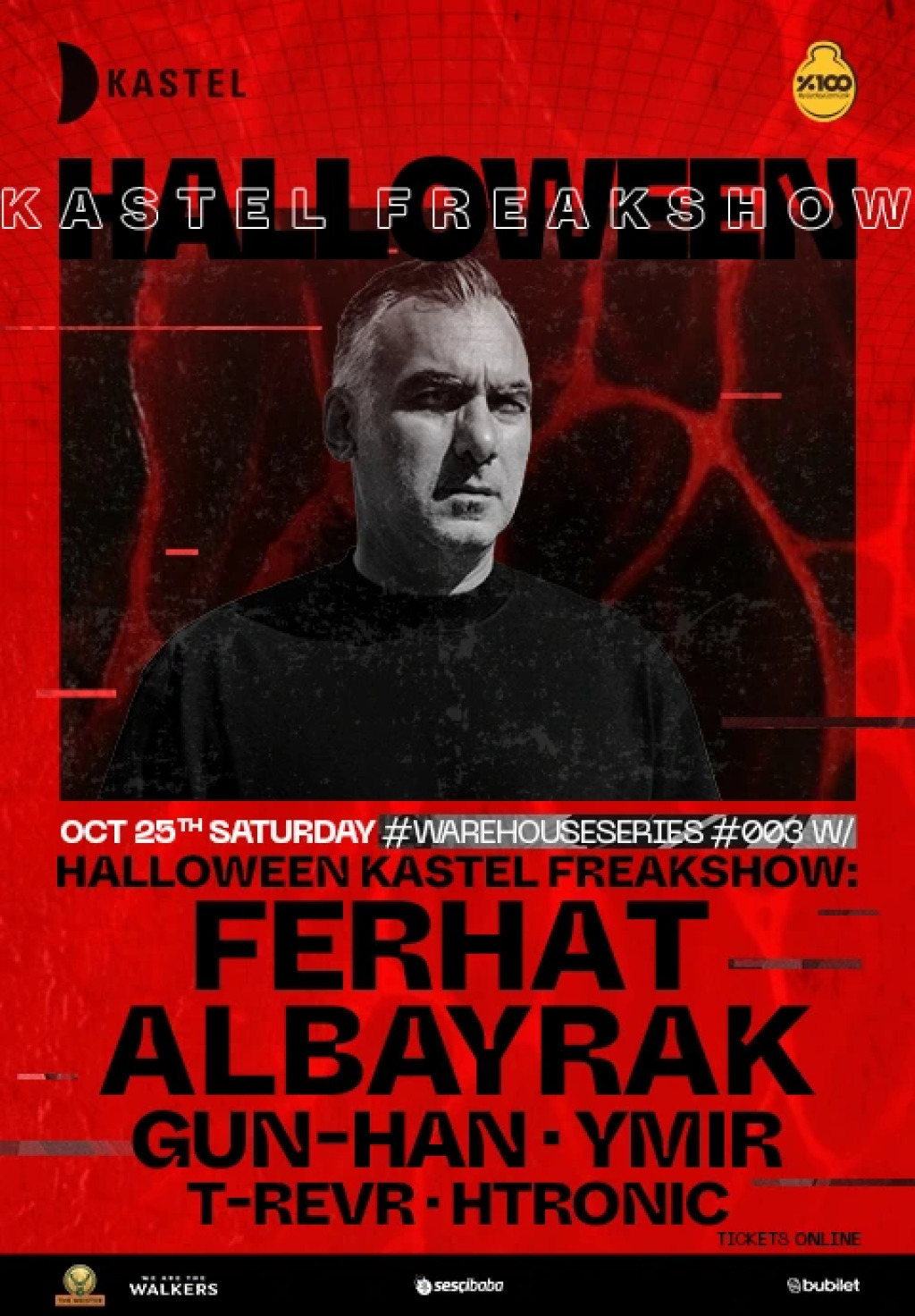 Kastel HALLOWEEN FREAKSHOW: Ferhat Albayrak #WAREHOUSESERIES003