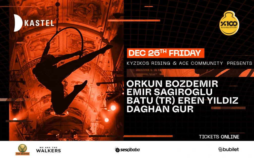 KASTEL | KYZIKOS RISING & ACE COMMUNITY PRESENTS: ORKUN BOZDEMIR & BATU (TR)