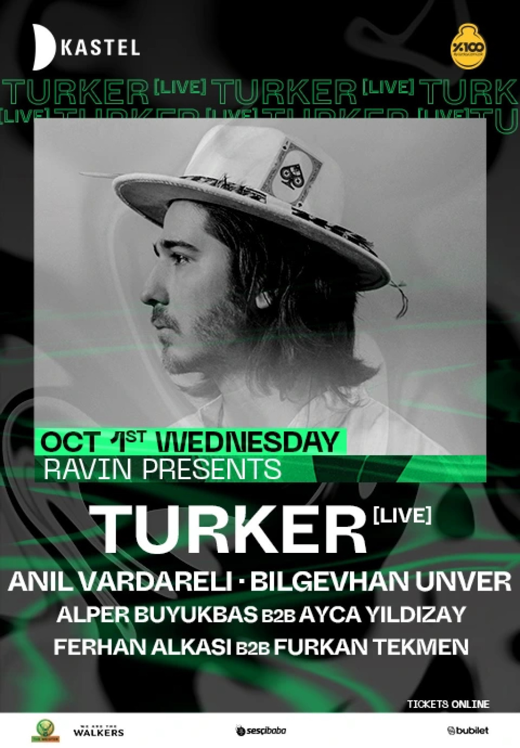 KASTEL | RAVIN PRESENTS: TURKER [LIVE]