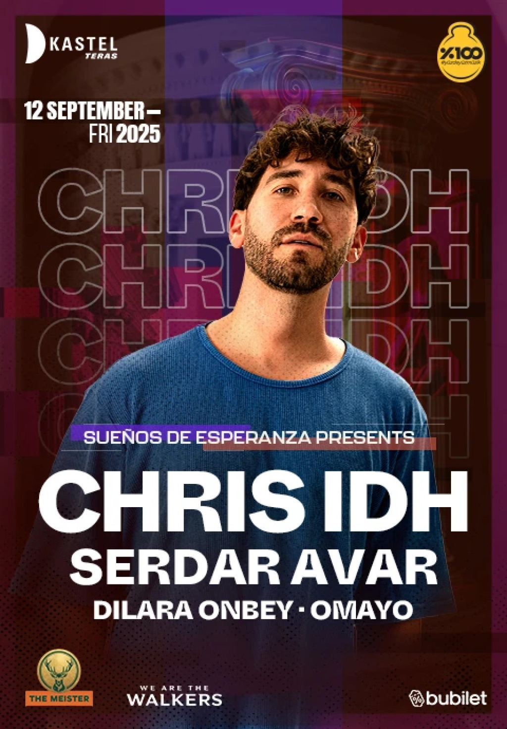 Kastel Teras | Sueños de Esperanza Presents: CHRIS IDH