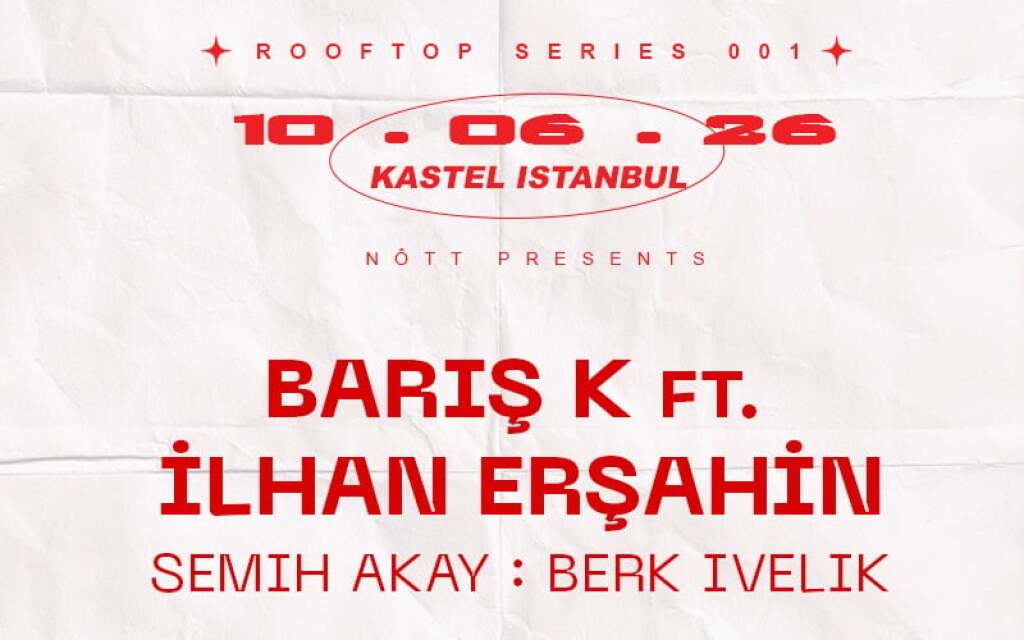 KASTEL w/ NOTT PRESENTS: BARIS K + ILHAN ERSAHIN + SEMIH AKAY + BERK IVELIK AAN.OKTM
