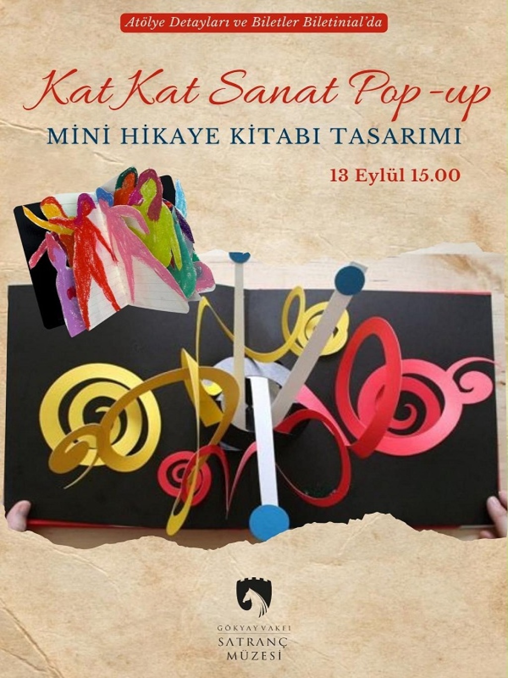 Kat Kat Sanat Pop-up: Mini Hikaye Kitabı Tasarımı