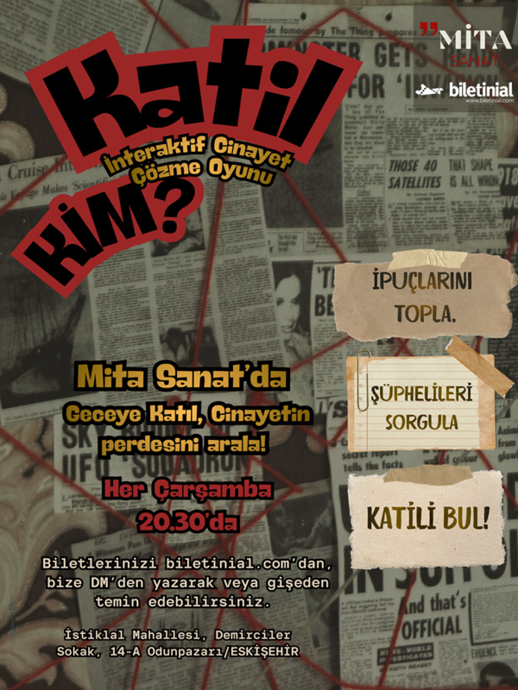 Katil Kim? İnteraktif Cinayet