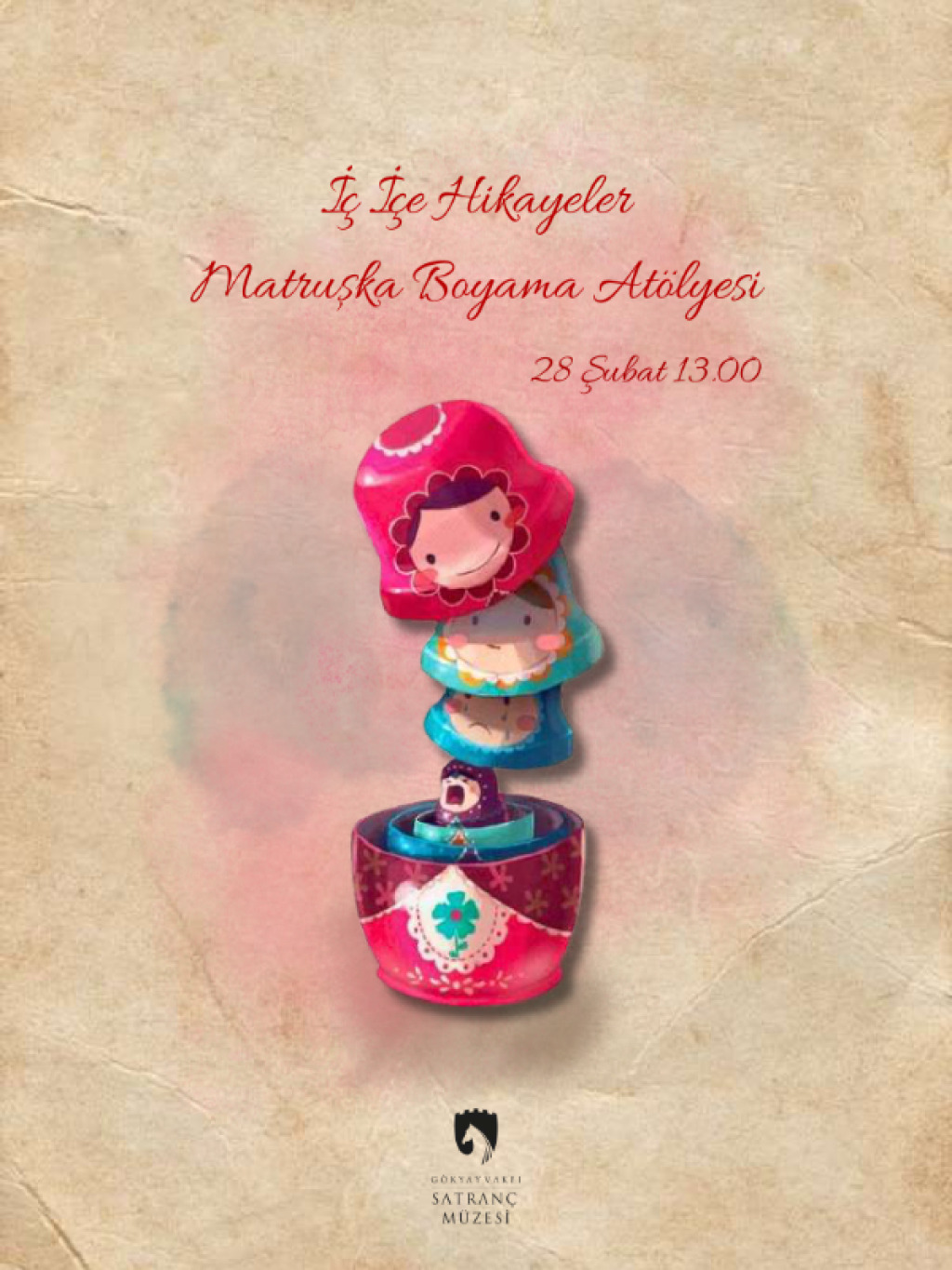 Katman Katman Renkler: Matruşka Boyama Atölyesi