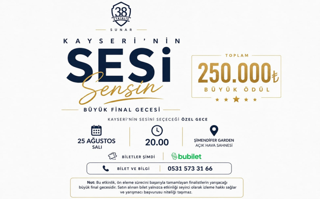 Kayseri'nin Sesi Sensin – Büyük Final