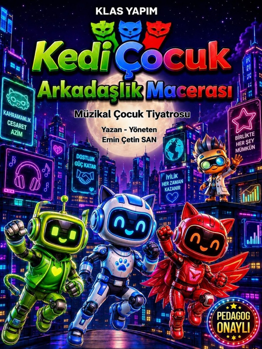 Kedi Çocuk Arkadaşlık Macerası