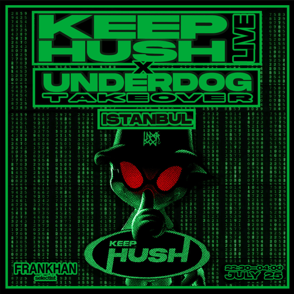 Keep Hush x Underdog Takeover