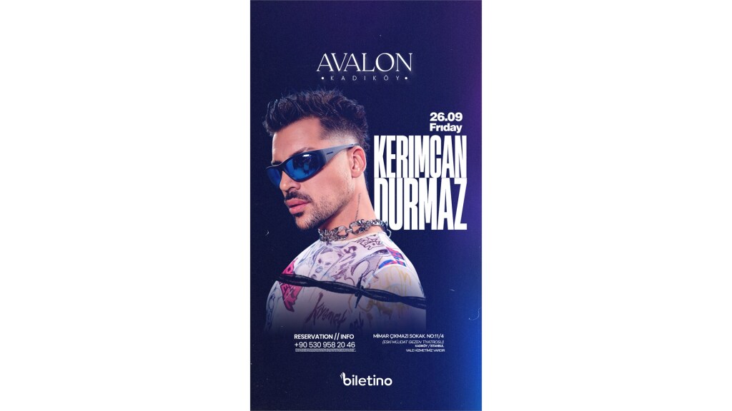 KERİMCAN DURMAZ AVALON KADIKÖY KONSERİ