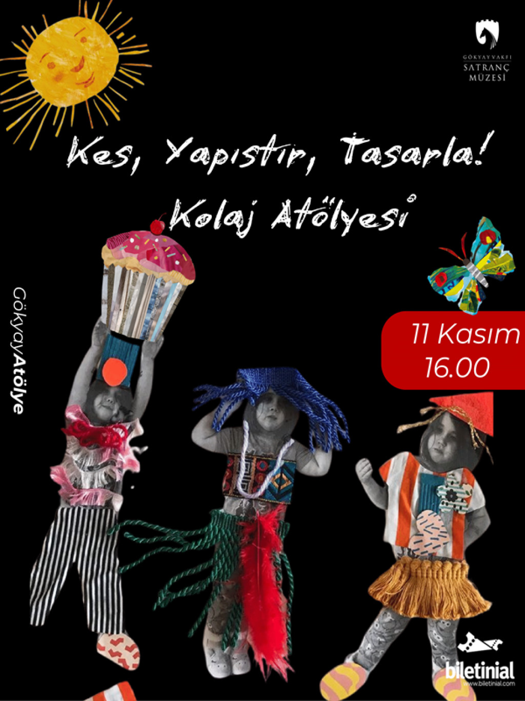 Kes, Yapıştır, Tasarla – Kolaj Atölyesi