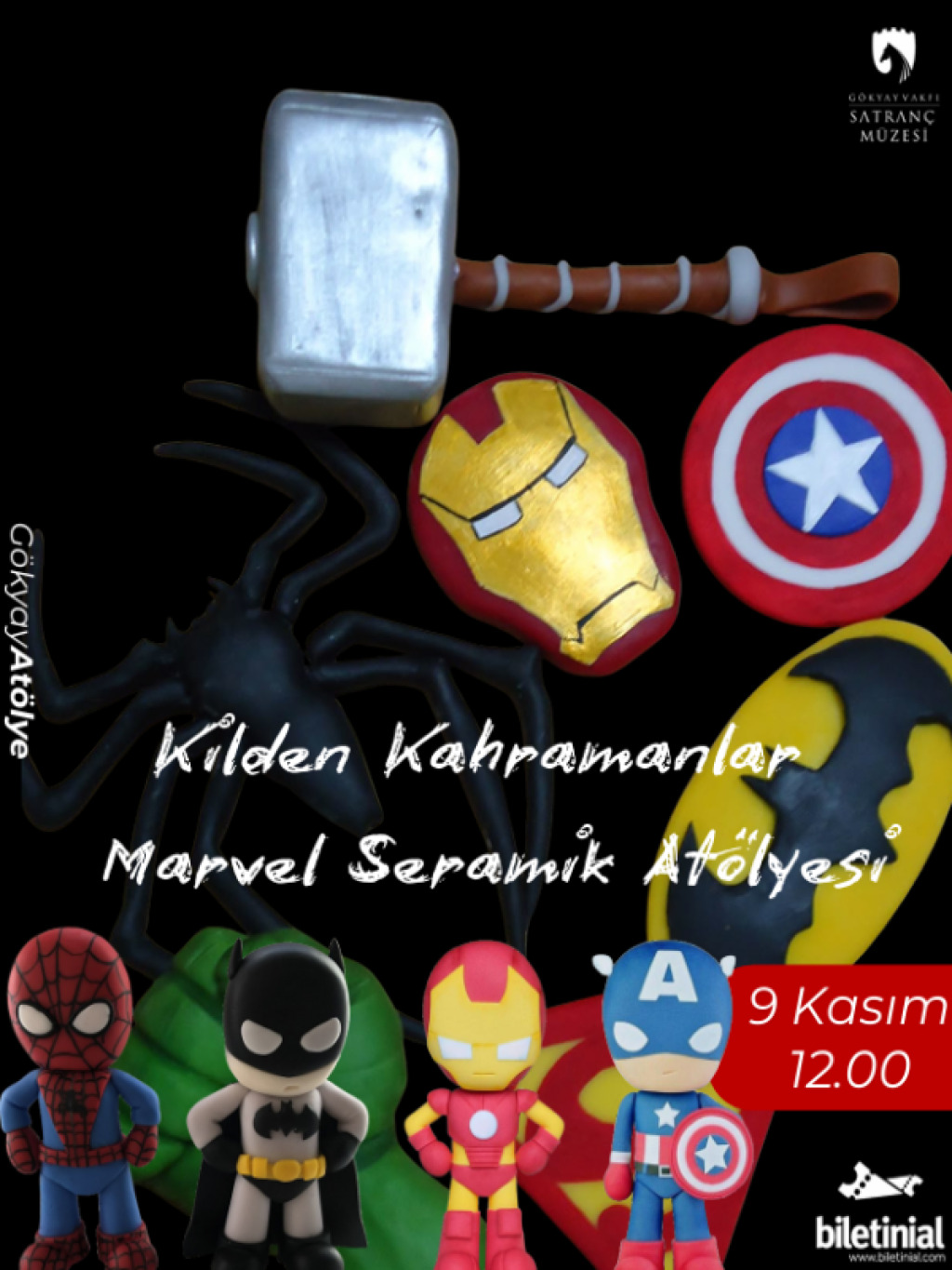 Kilden Kahramanlar: Marvel Seramik Atölyesi