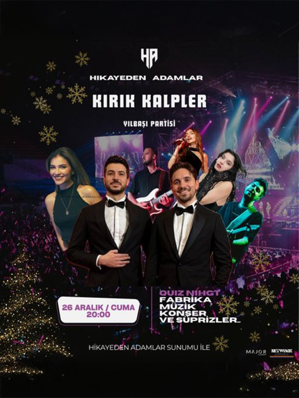 Kırık Kalpler Partisi - Yılbaşı Özel - Hikayeden Adamlar & Fabrika Müzik