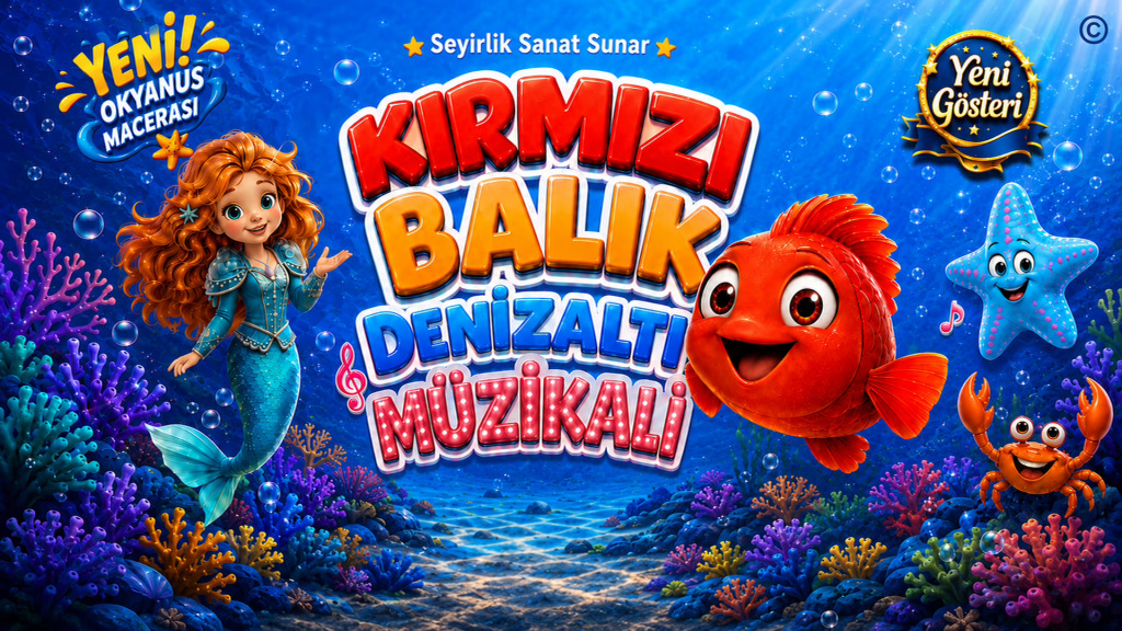 Kırmızı Balık Denizaltı Müzikali Yeni Okyanus Macerası