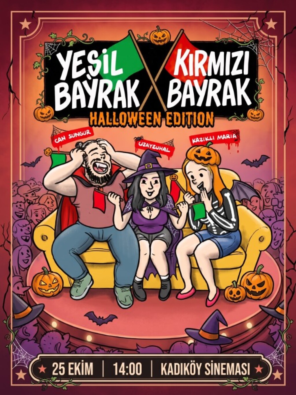 Kırmızı Bayrak/Yeşil Bayrak - Halloween Edition