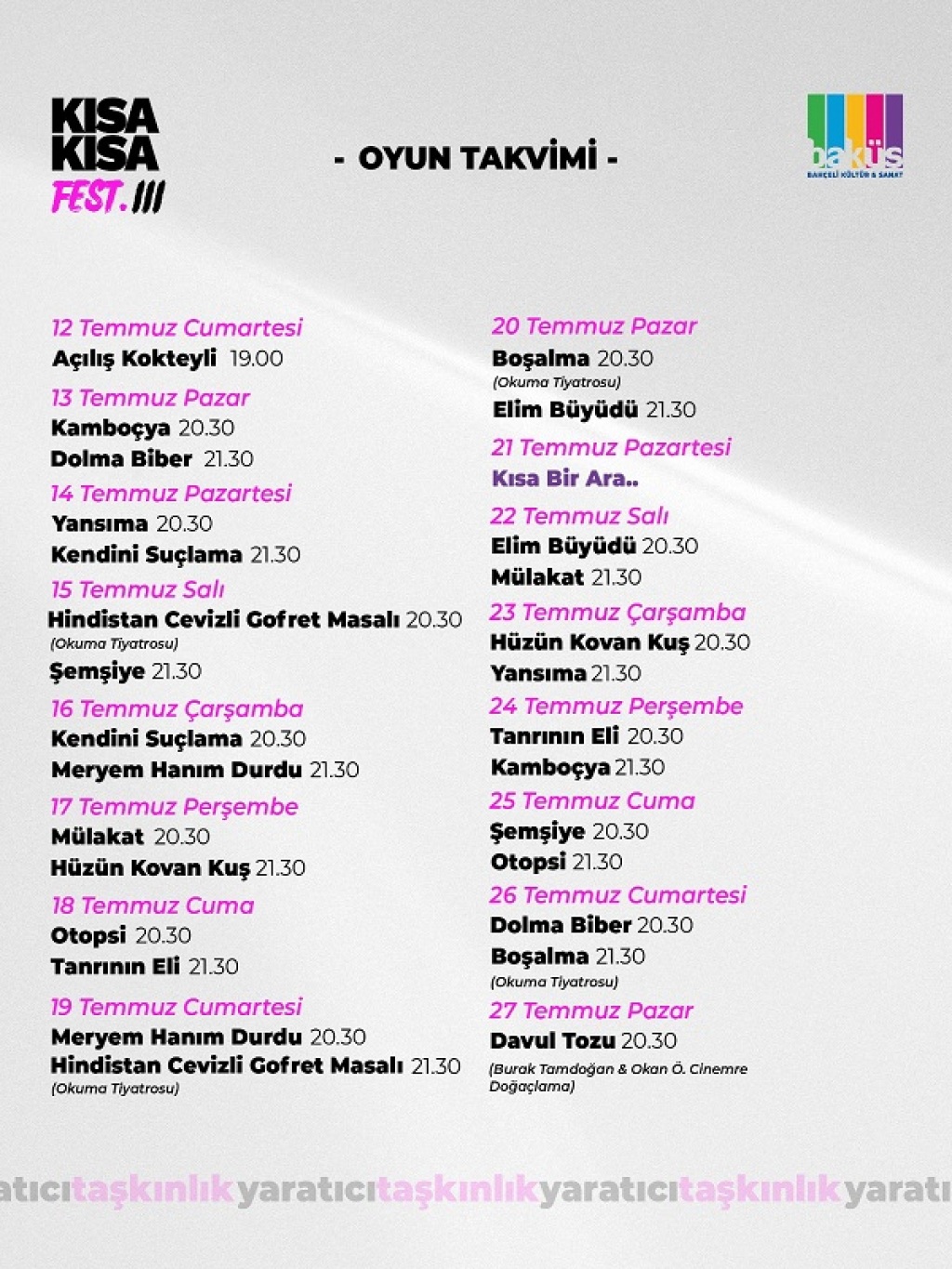 Kısa Kısa Fest 3