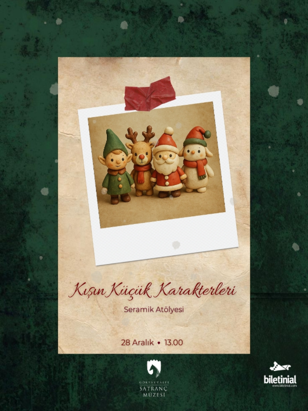 Kışın Küçük Karakterleri – Seramik Atölyesi