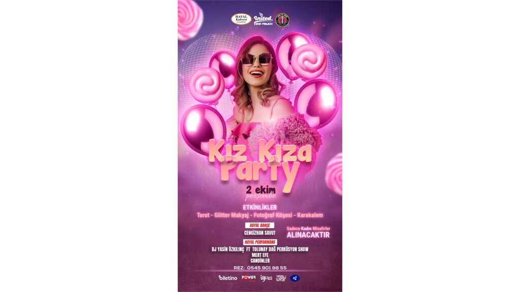 KIZ KIZA PARTY HAYAL KAHVESİ ÇANAKKALE