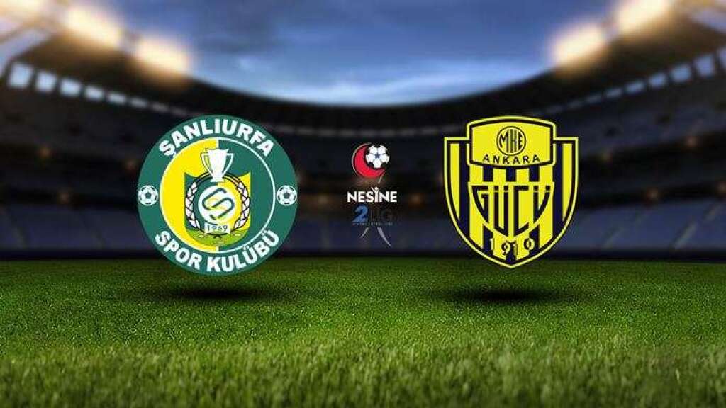 Kızılkaya Tarım  Şanlıurfaspor - MKE Ankaragücü