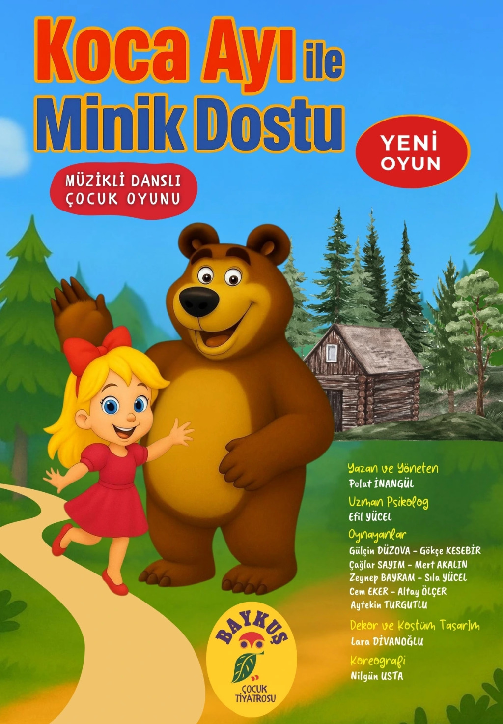 Koca Ayı ile Minik Dostu Çocuk