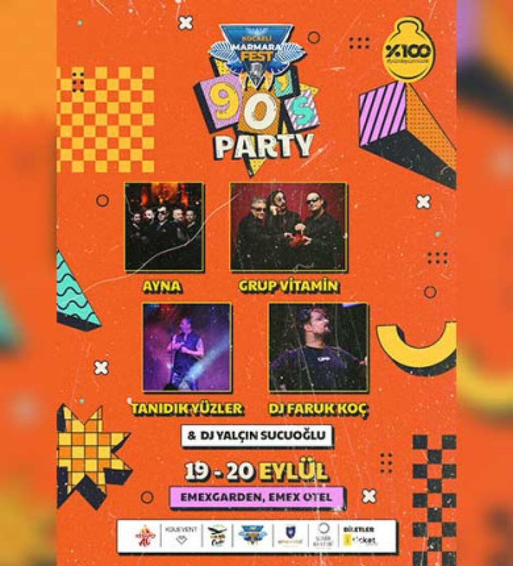 Kocaeli Marmara Fest 90's Party