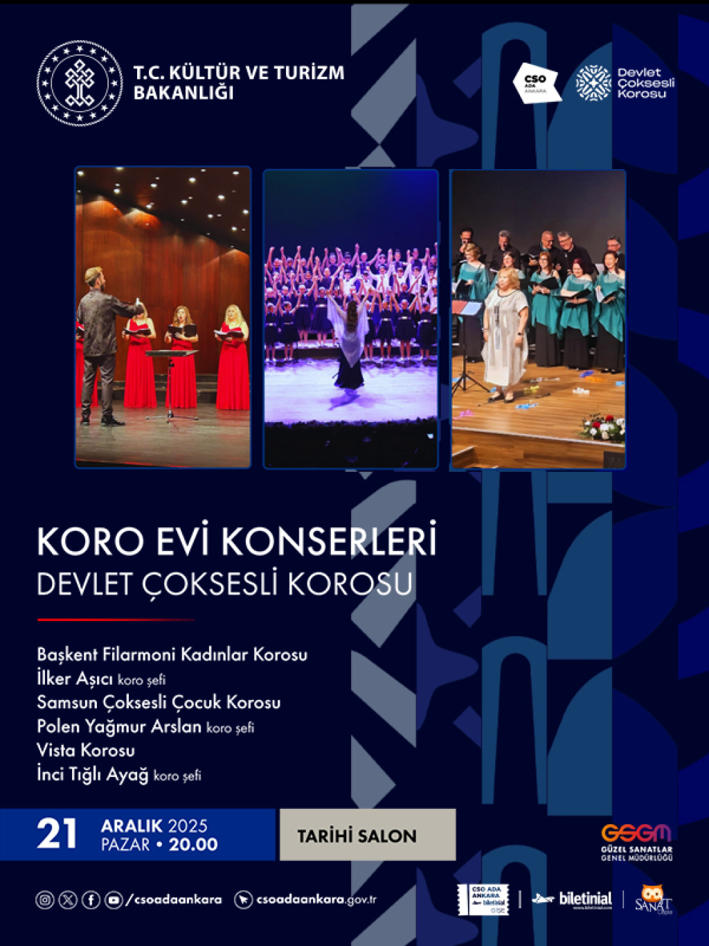 Koro Evi Konserleri - Devlet Çoksesli Korosu