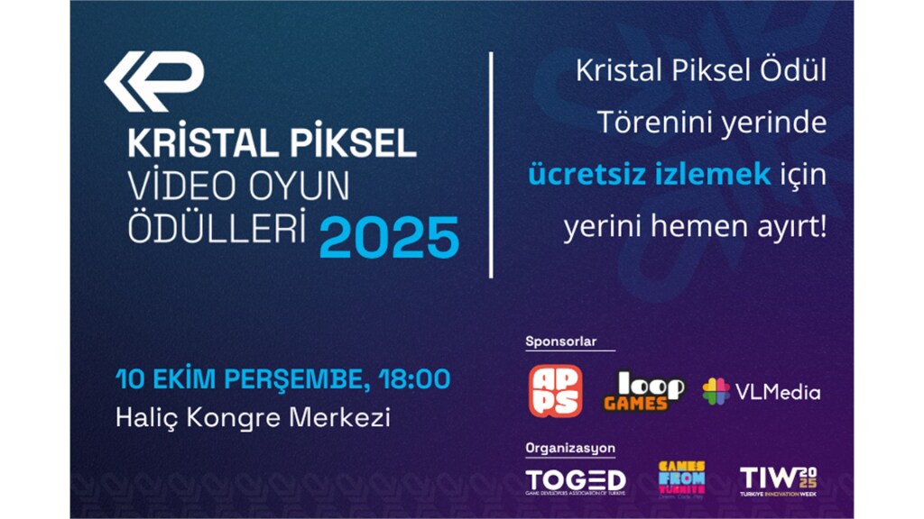 Kristal Piksel Video Oyun Ödülleri 2025