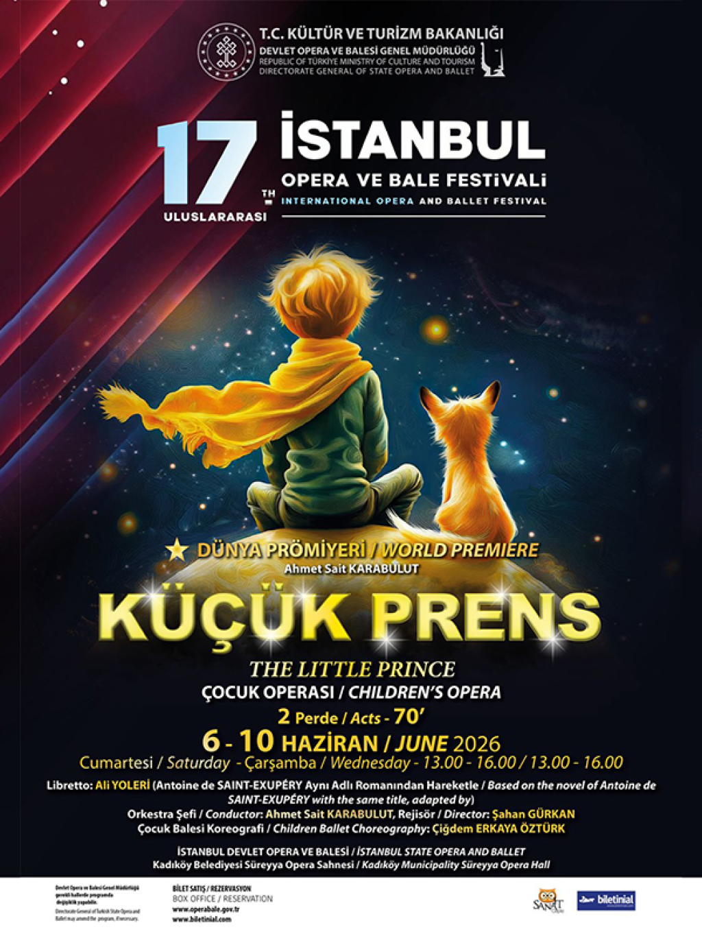 Küçük Prens - 17. Uluslararası İstanbul Opera ve Bale