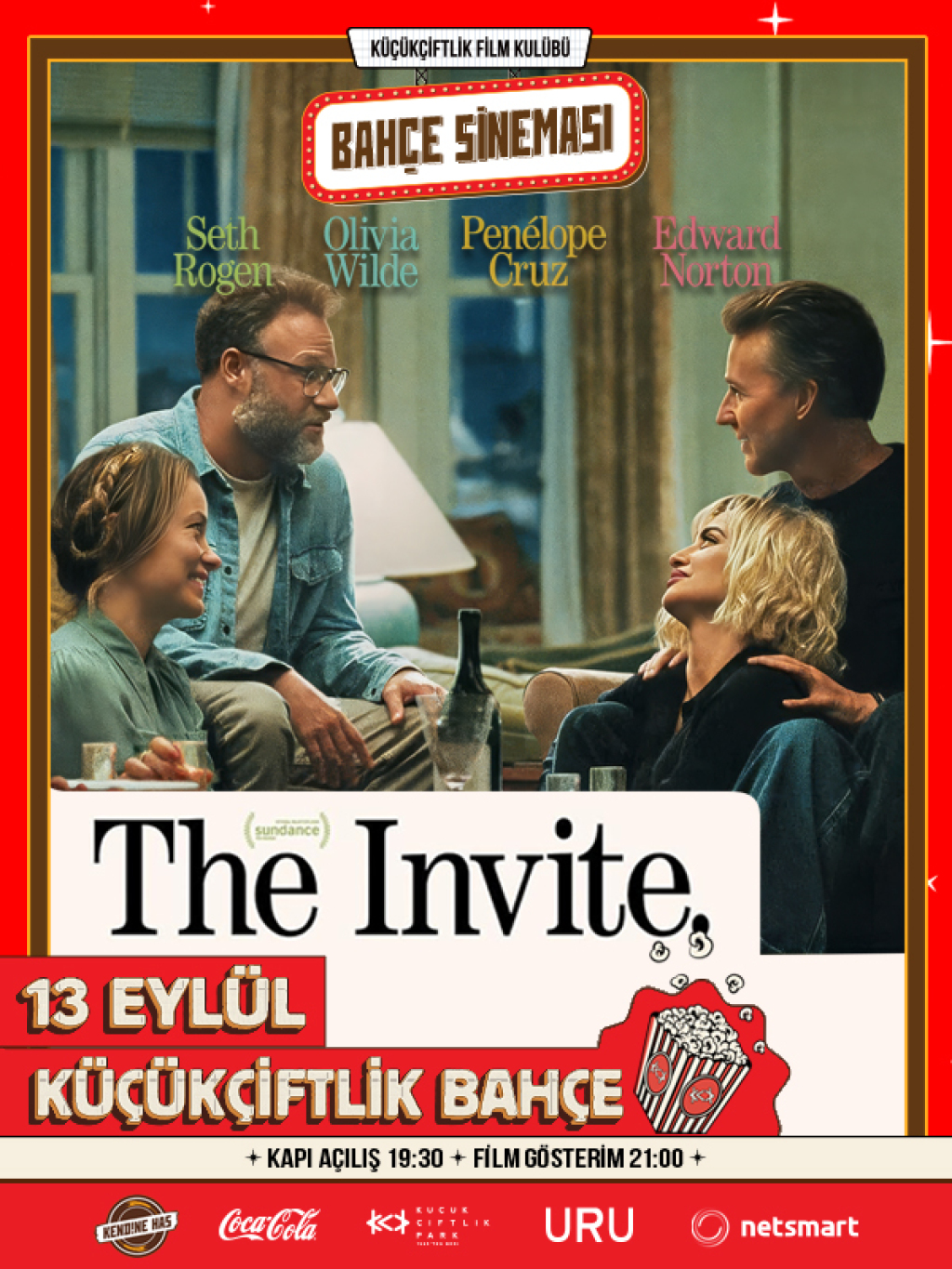 KüçükÇiftlik Bahçe Sineması - The Invite / Davet