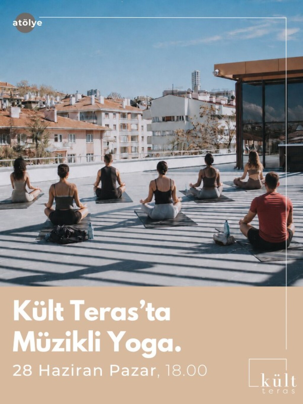 Kült Teras'ta Müzikli Yoga