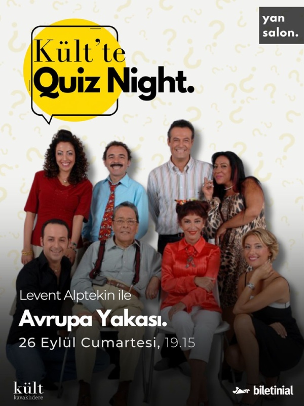 Kült'te Quiz Night - Levent Alptekin ile Avrupa Yakası