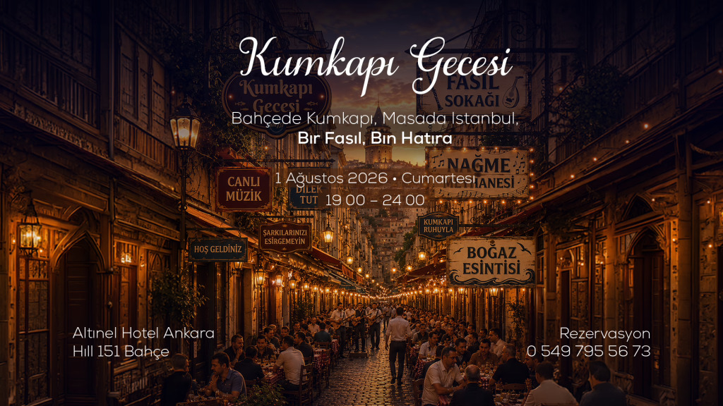 Kumkapı Gecesi - Bahçede Kumkapı, Masada İstanbul - Bir Fasıl, Bin Hatıra