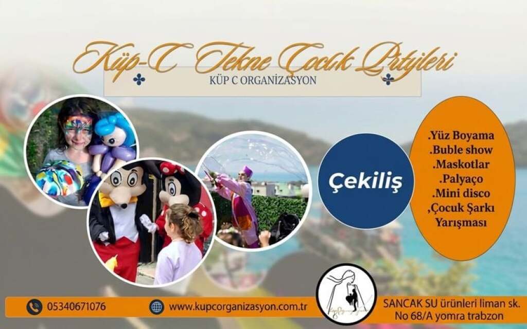 Küp C Tekne Çocuk Party