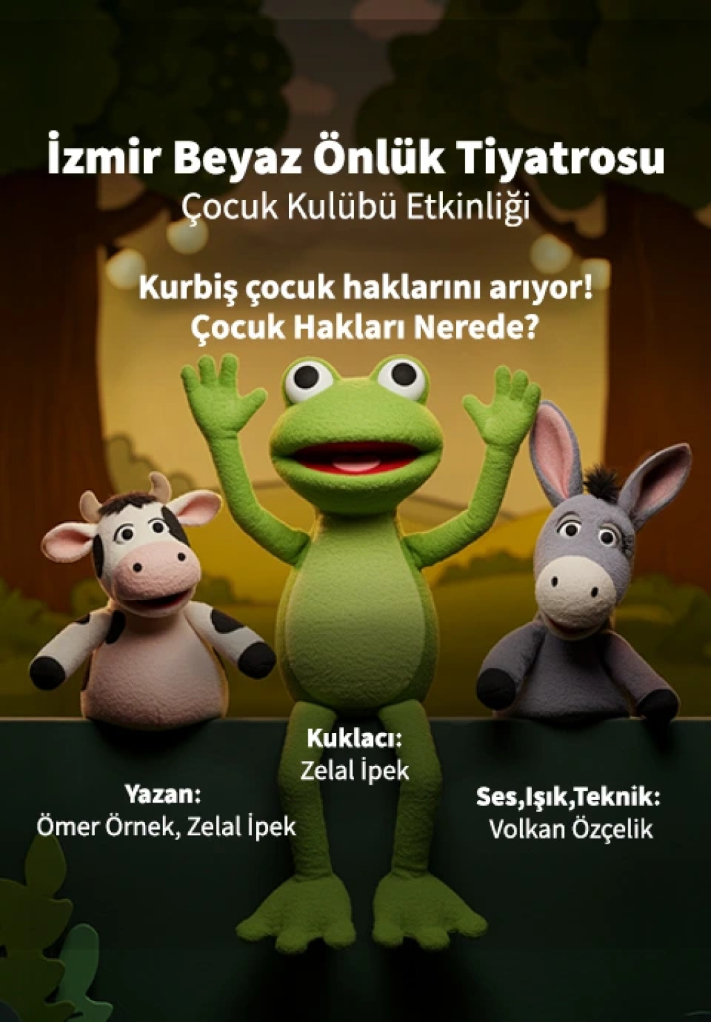 Kurbiş Çocuk Haklarını Arıyor Kukla