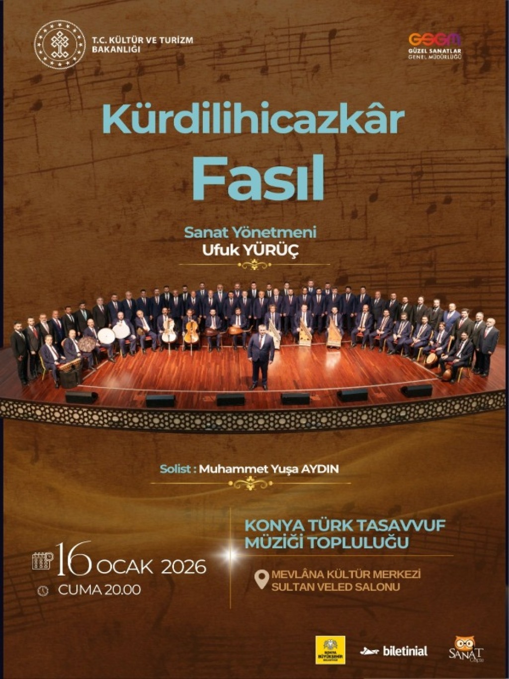 Kürdilihicazkâr Fasıl - Konya Türk Tasavvuf Müziği Topluluğu