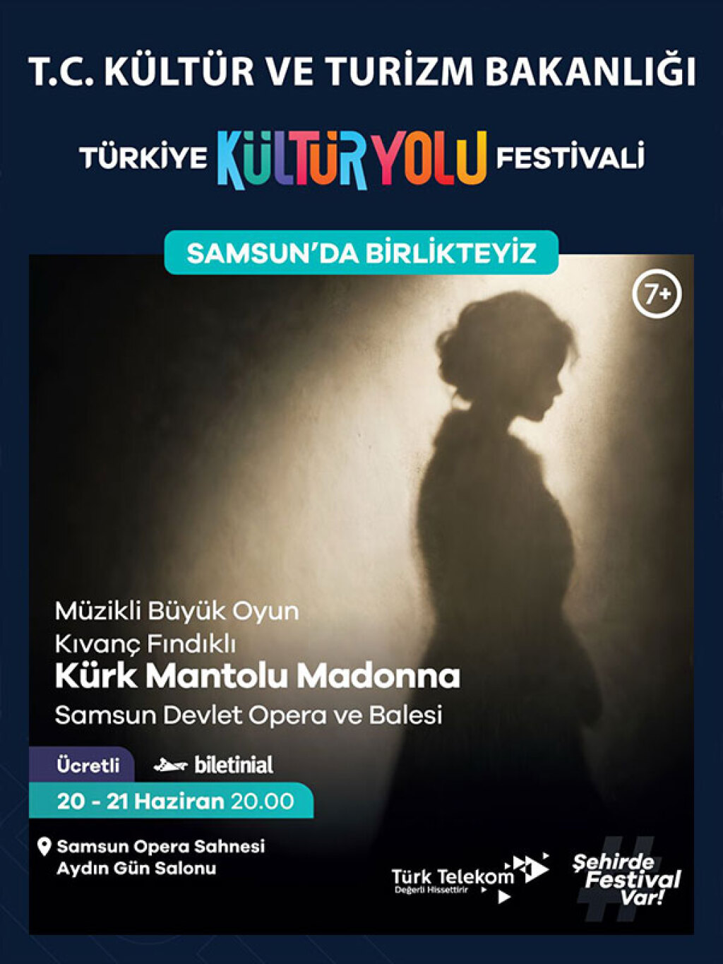 Kürk Mantolu Madonna - Samsun DOB - Samsun Kültür Yolu