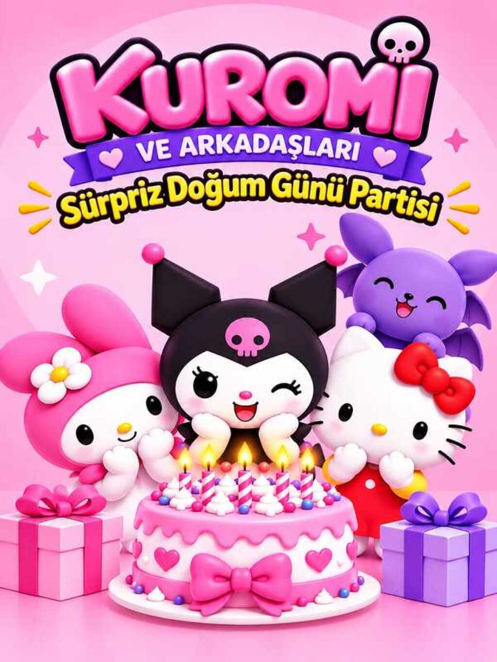 Kuromi ve Arkadaşları Sürpriz Doğum Günü