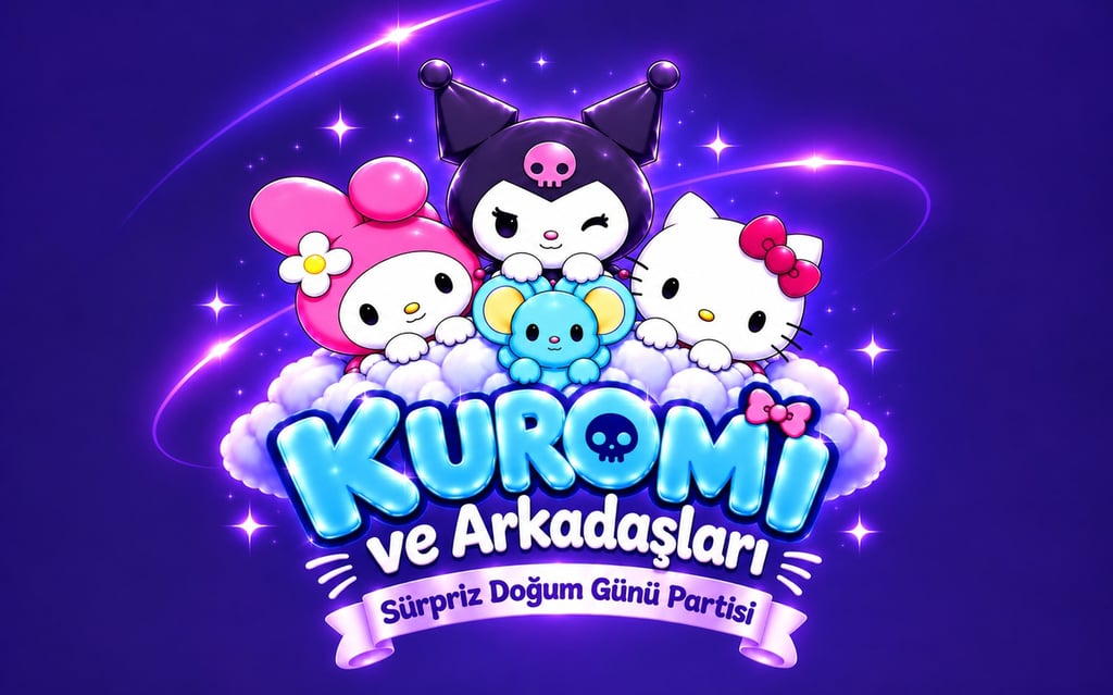 Kuromi ve Arkadaşları Sürpriz Doğum Günü