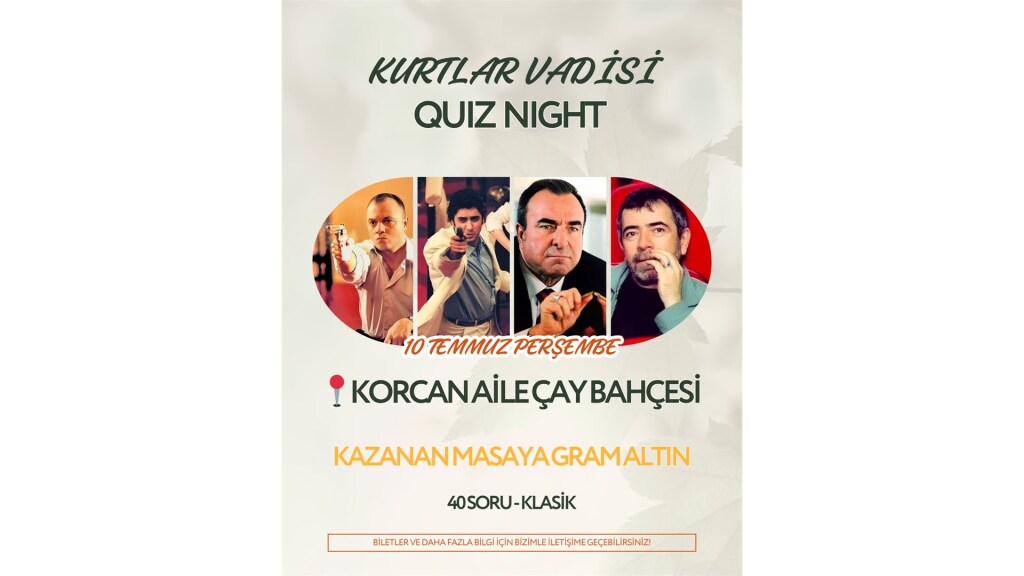 Kurtlar Vadisi Quiz Night