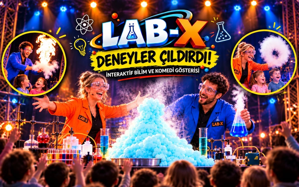 LAB-X: DENEYLER ÇILDIRDI!
