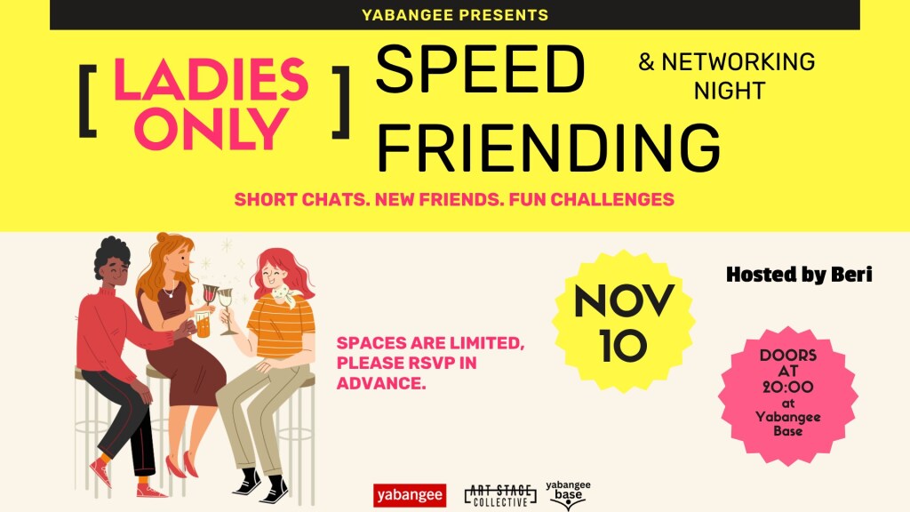 Ladies Only Speed Friending Night