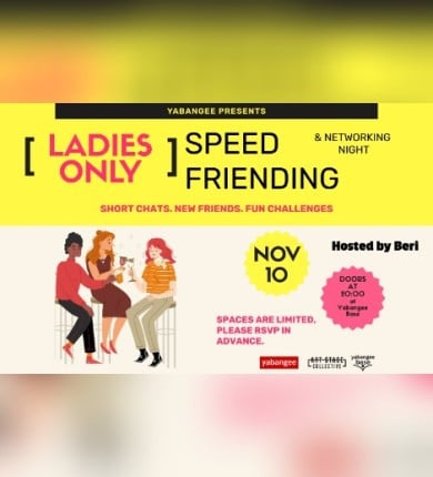 Ladies Only Speed Friending Night
