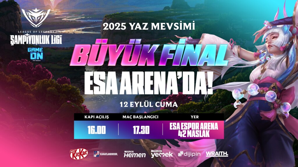 League of Legends | GAMEON Şampiyonluk Ligi | 2025 Yaz Mevsimi Büyük Finali