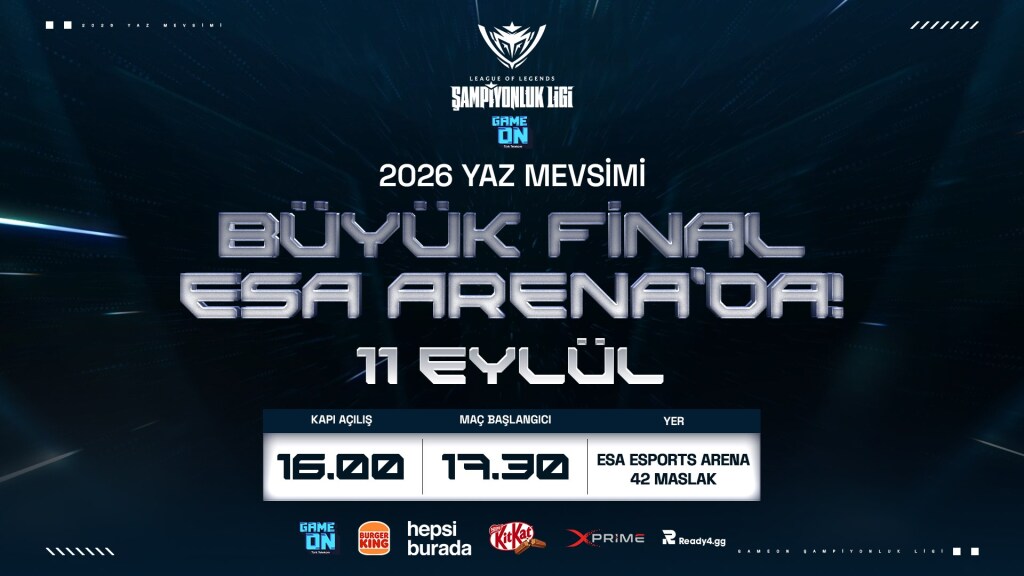League of Legends | GAMEON Şampiyonluk Ligi | 2026 Yaz Mevsimi Büyük Finali