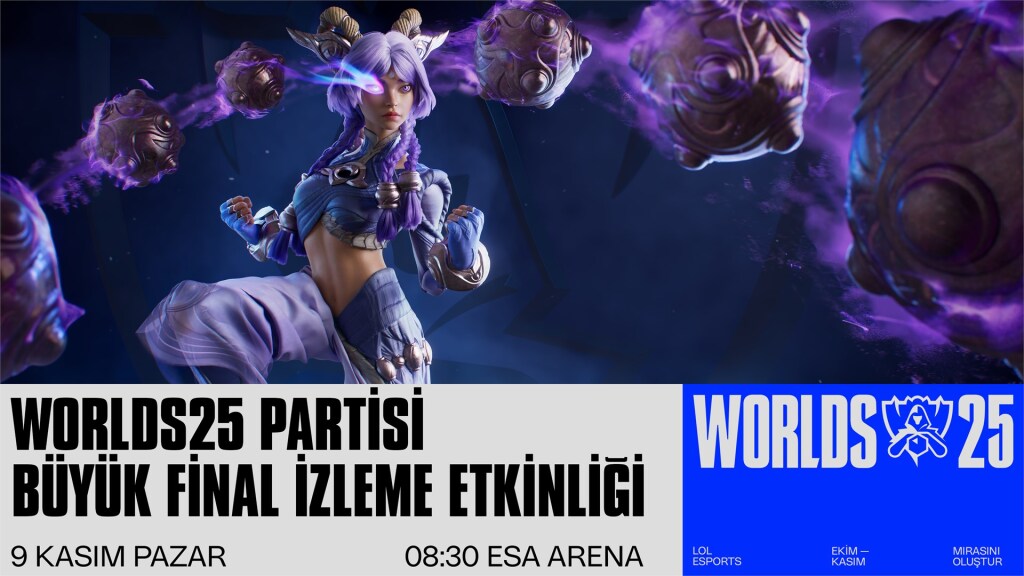 LEAGUE OF LEGENDS | WORLDS25 PARTİSİ