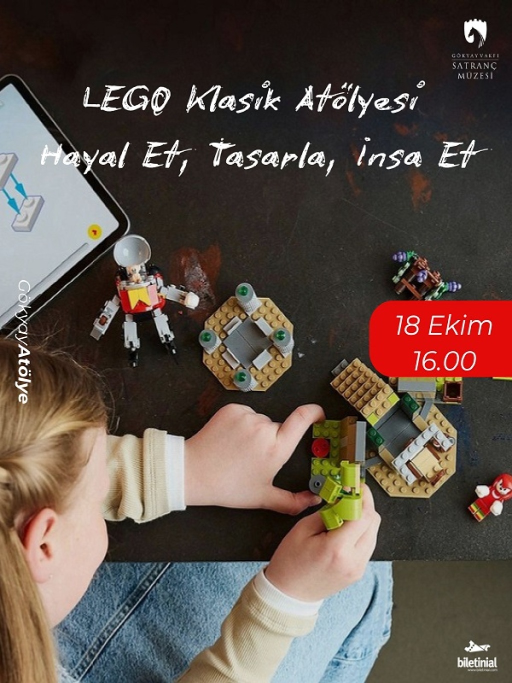 LEGO Klasik Atölyesi: Hayal Et, Tasarla, İnşa Et!