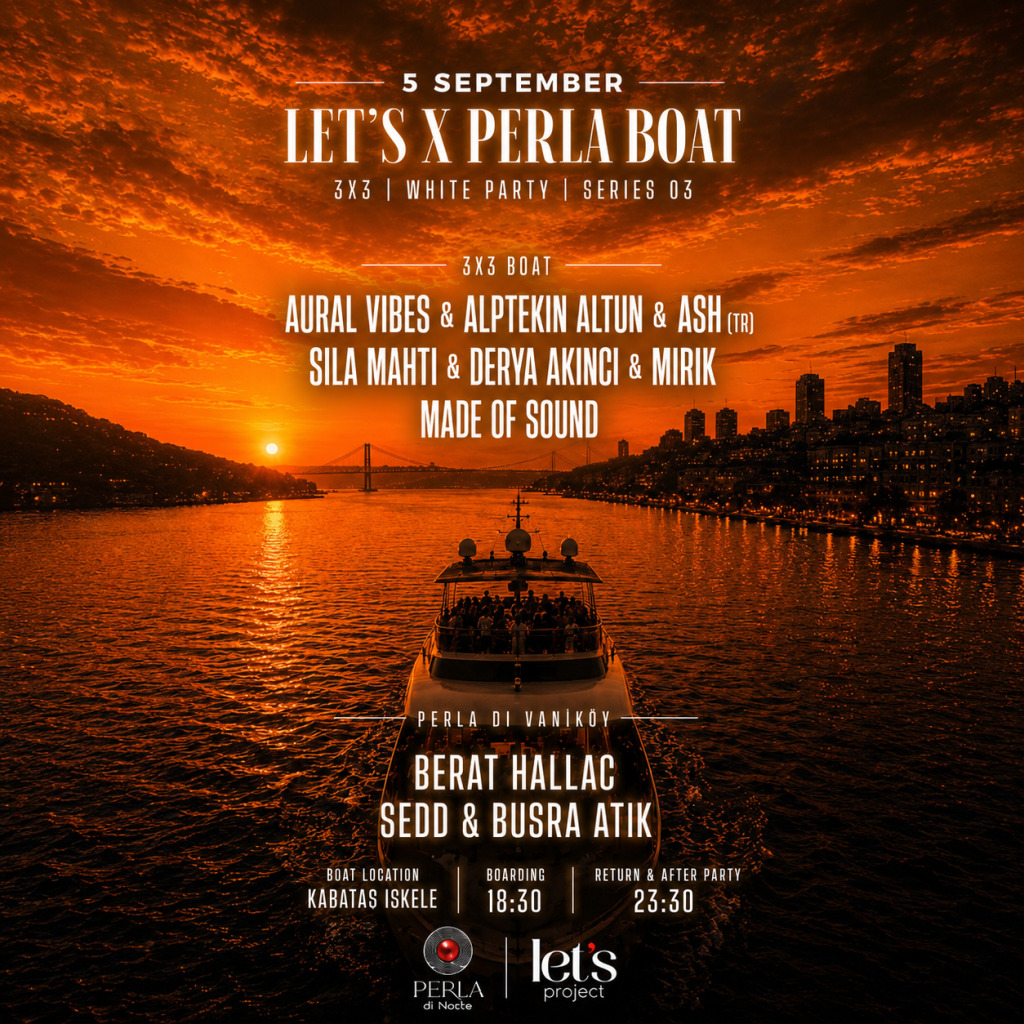 LET'S X PERLA BOAT | 3x3 | WHITE PARTY | LET'S PROJECT
