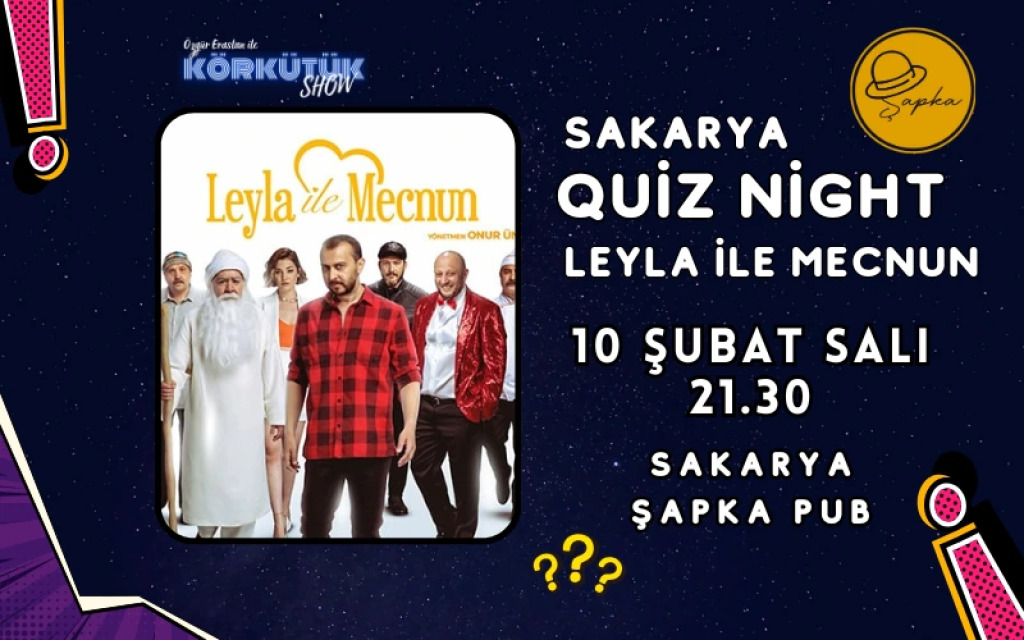 Leyla ile Mecnun Quiz Night