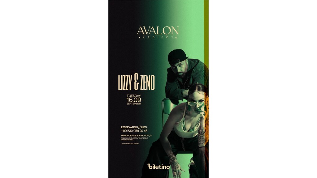 LIL LIZZY & ZENO AVALON KADIKÖY SAHNESİ