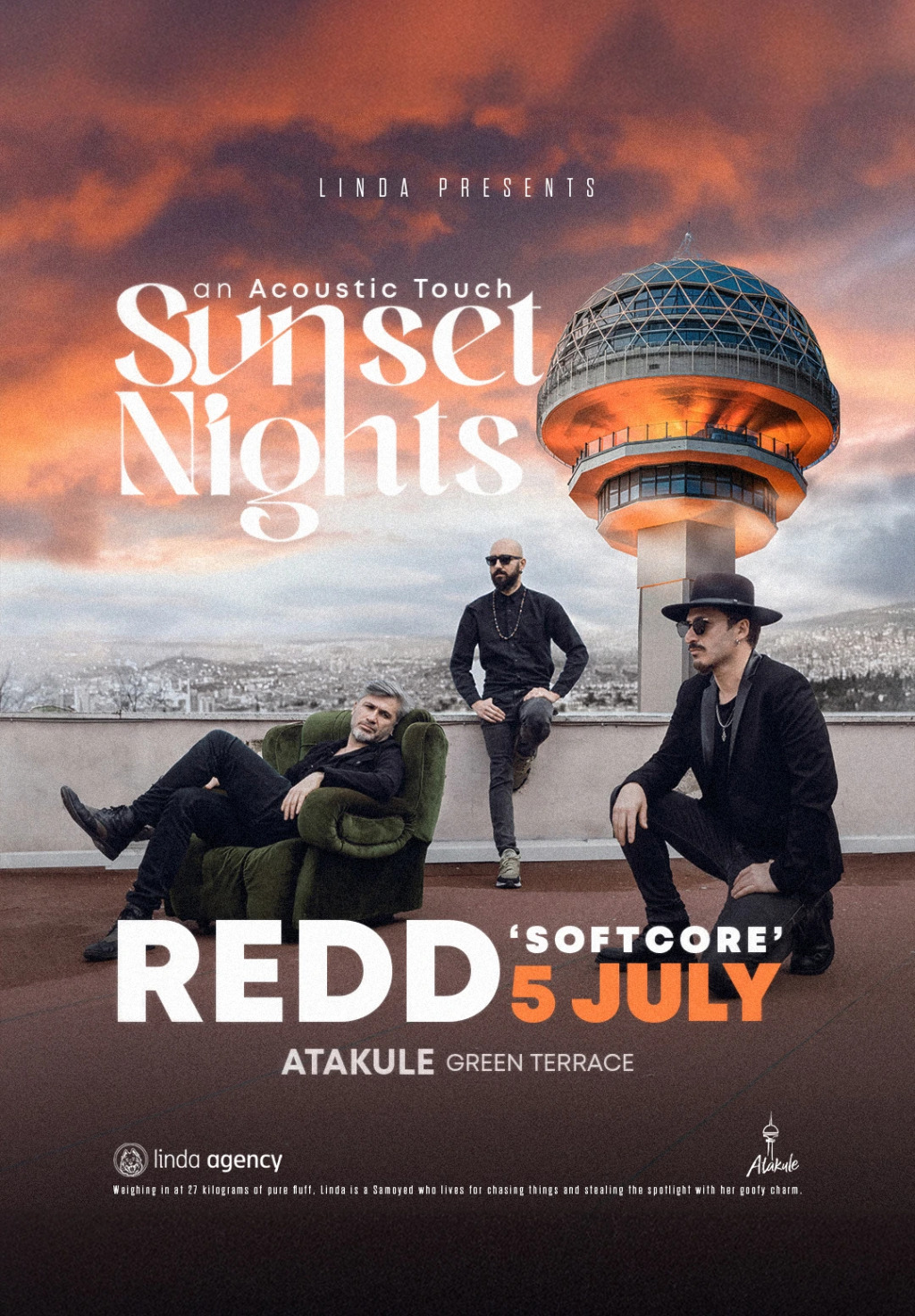 Linda Presents: REDD (Softcore), ISLANDMAN (Live) @SunsetNights
